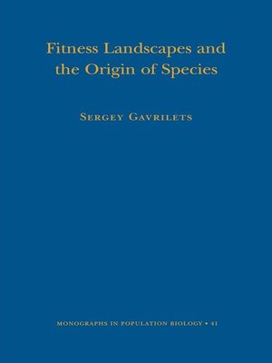 cover image of Fitness Landscapes and the Origin of Species
